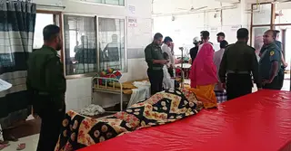 অক্সিজেন সিলিন্ডার মাথায় পড়ে রোগীর মৃত্যু